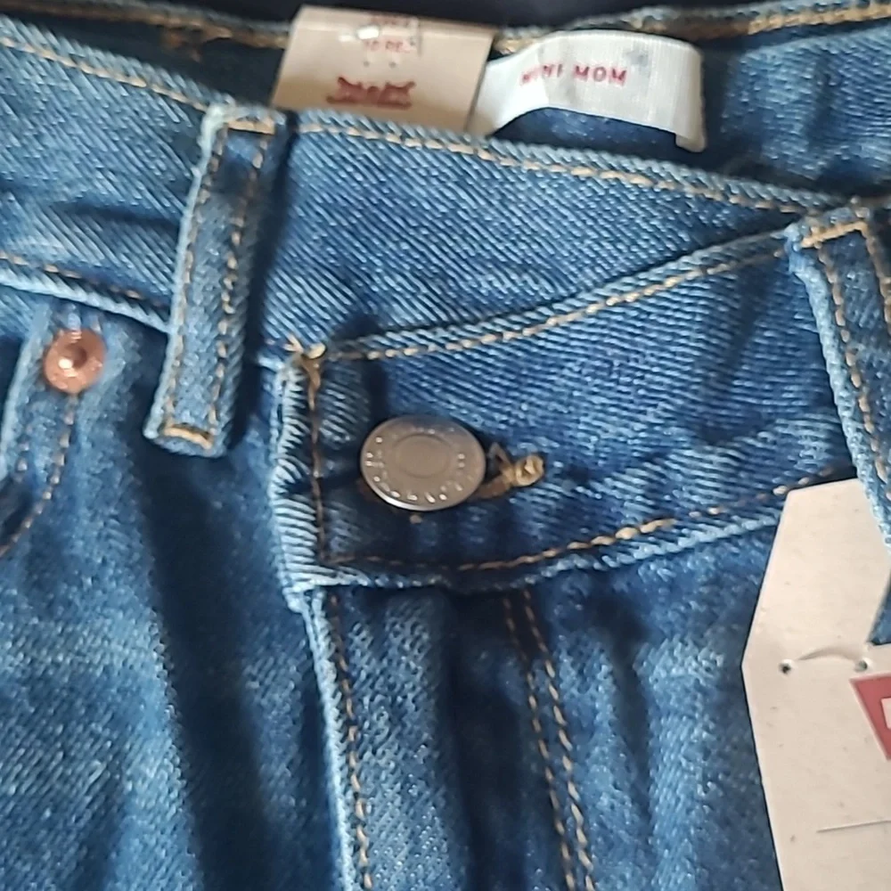 Levi's Girl Shorts, Blue - Picture 9 of 9